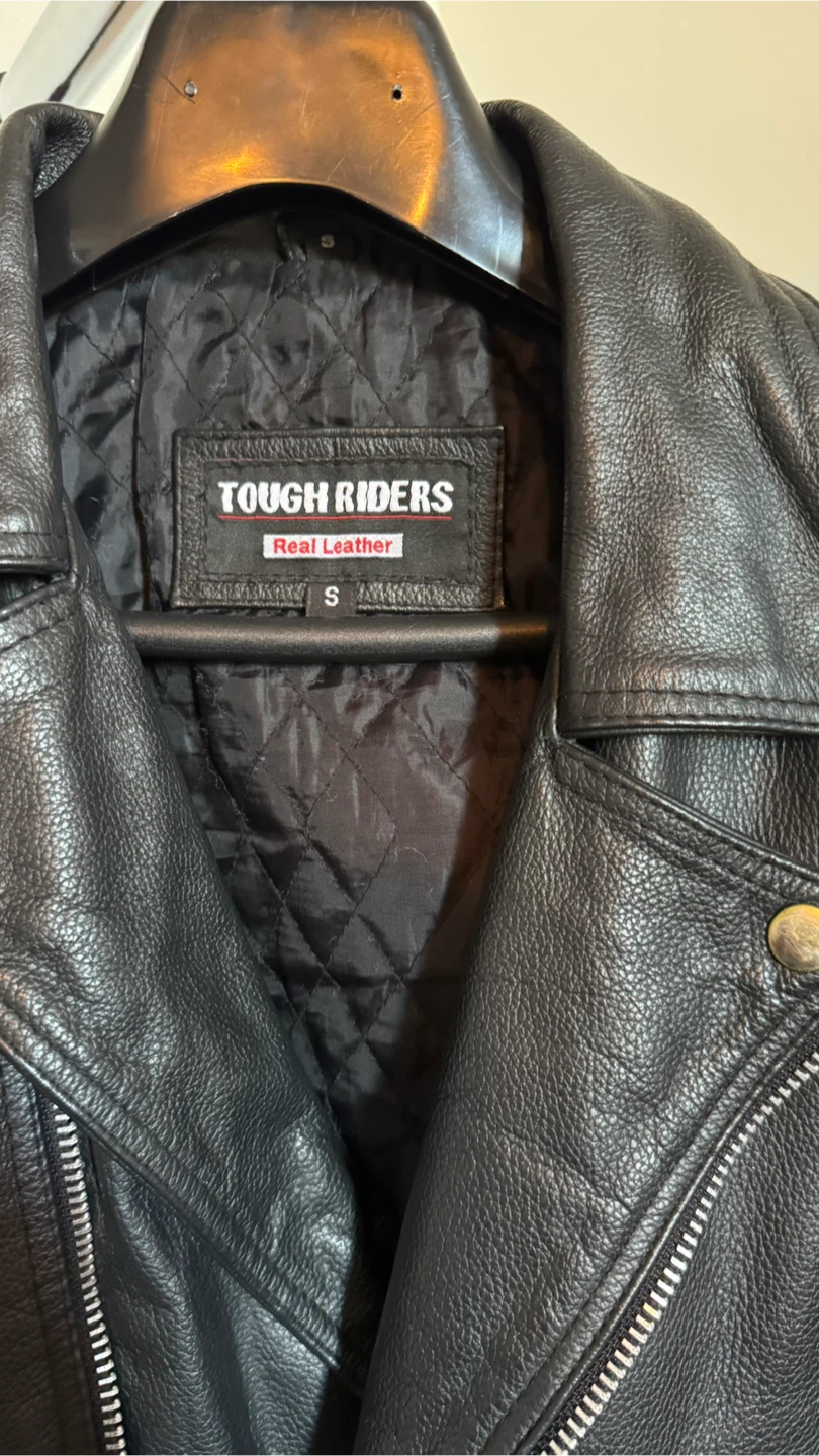 Tough Riders Leather  Jacket Size S - photo 2