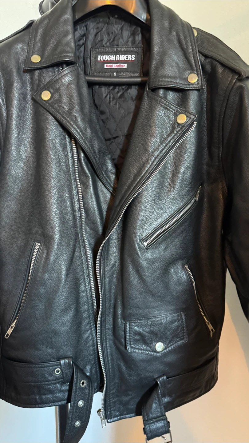 Tough Riders Leather  Jacket Size S - photo 4