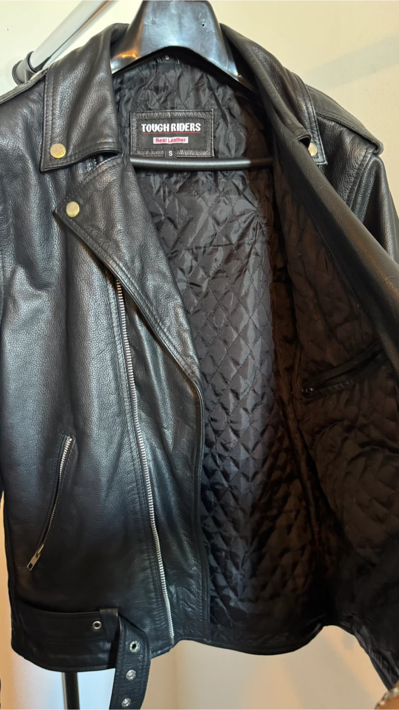 Tough Riders Leather  Jacket Size S - photo 5