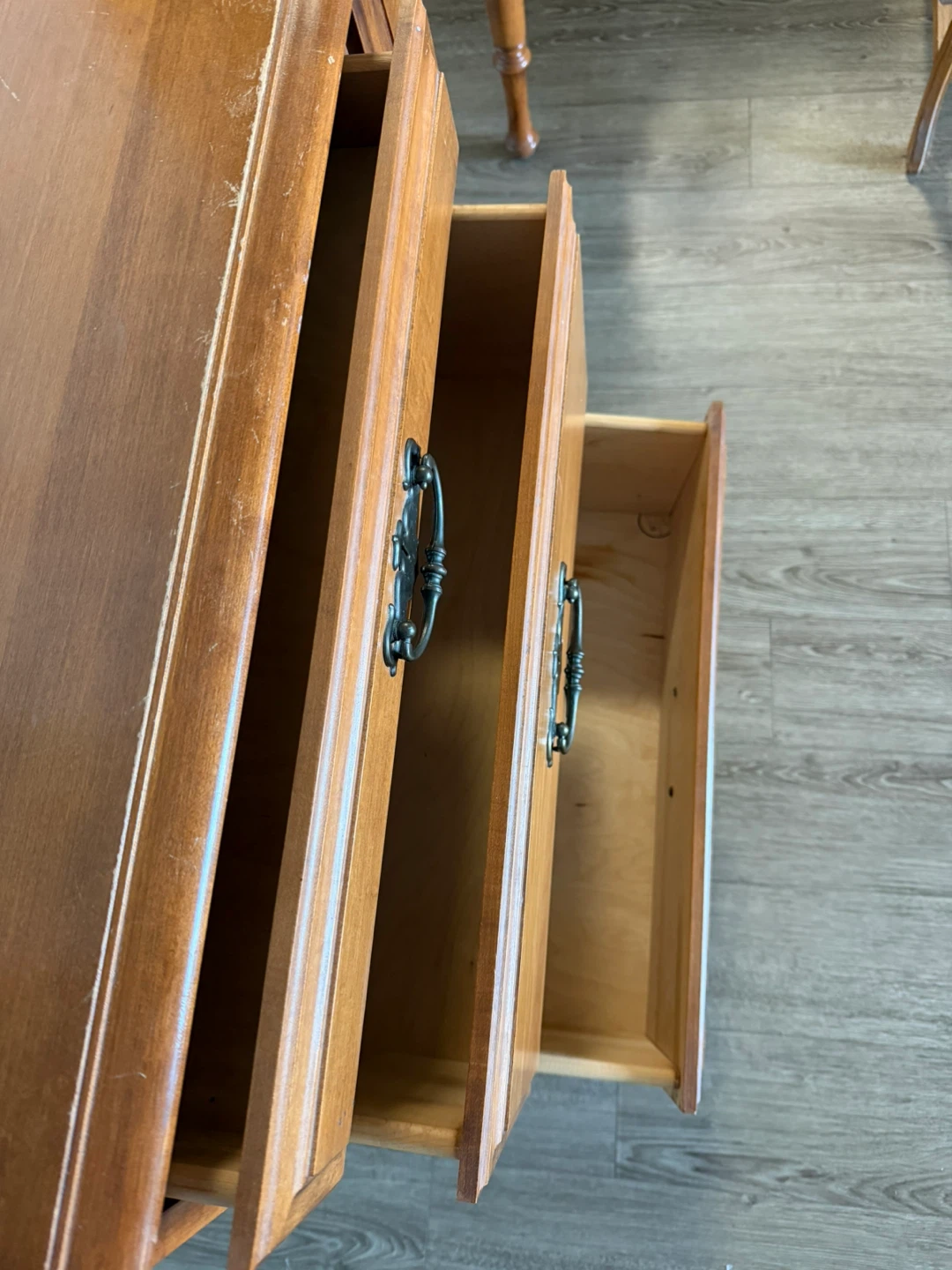 Classic Wooden Writing Desk with Drawers - photo 5