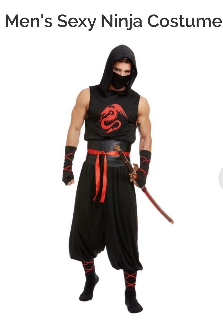 Men’s Adult Dreamguy Ninja Costume Medium - photo 3