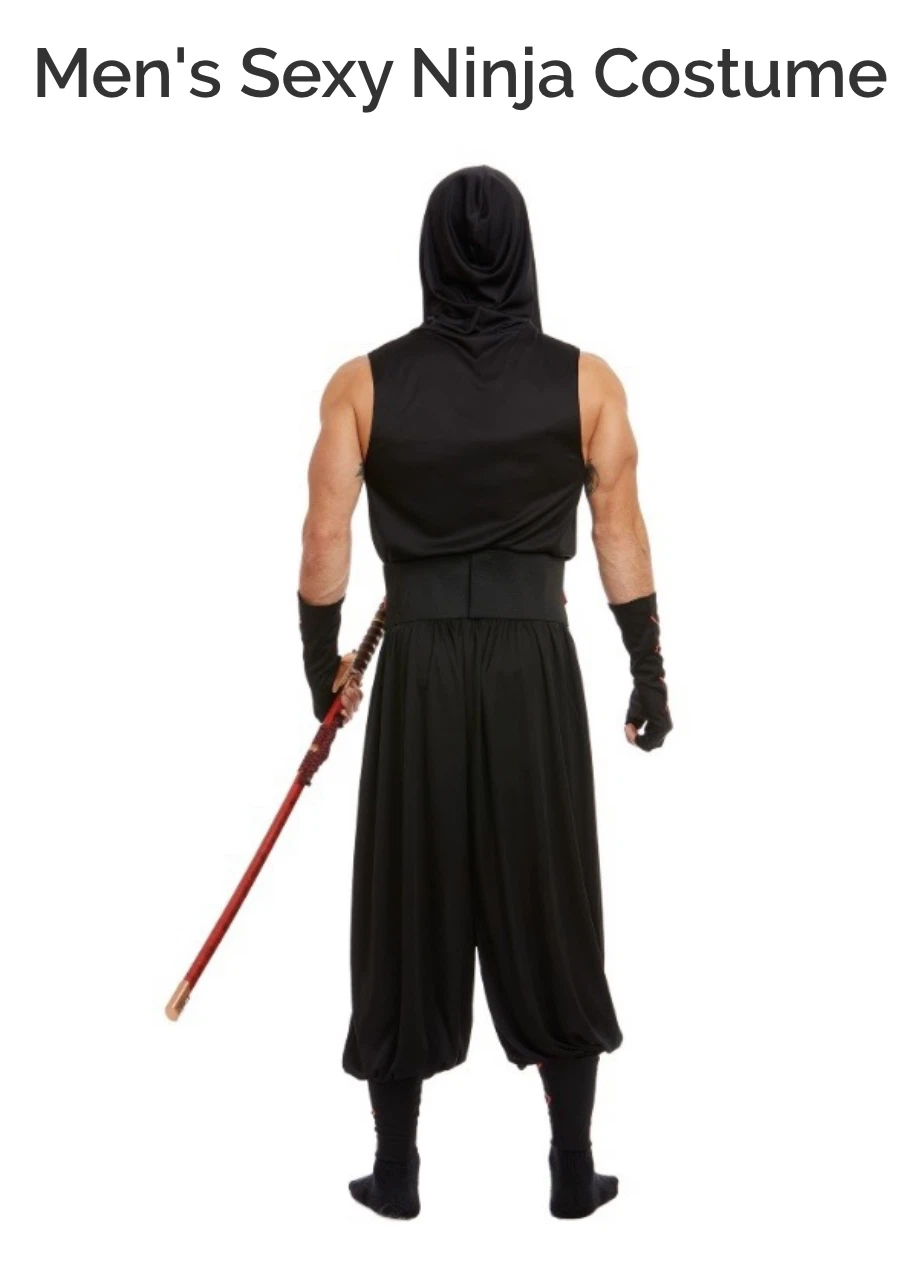Men’s Adult Dreamguy Ninja Costume Medium - photo 4