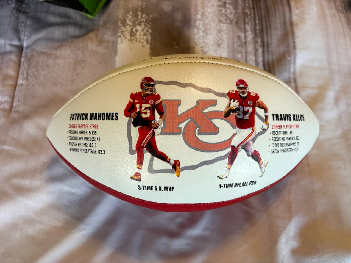 Kansas City Chiefs 2023 Super Bowl Champions Football