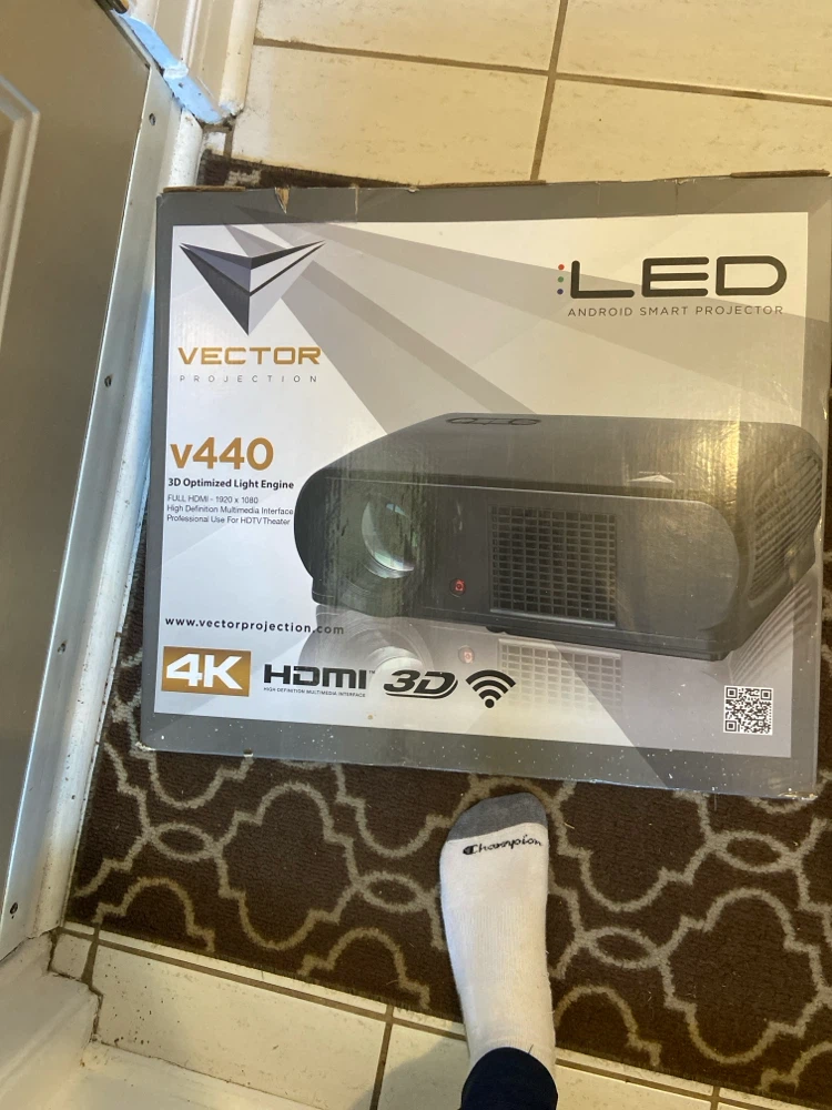 Vector Projection V440 LED Android Smart Projector