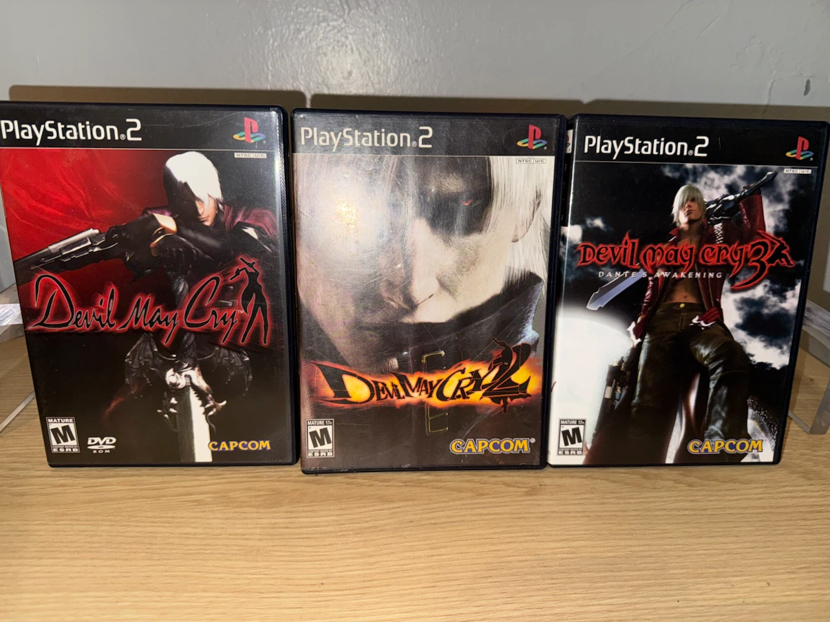 Devil May Cry 1, 2, and 3 for PlayStation 2