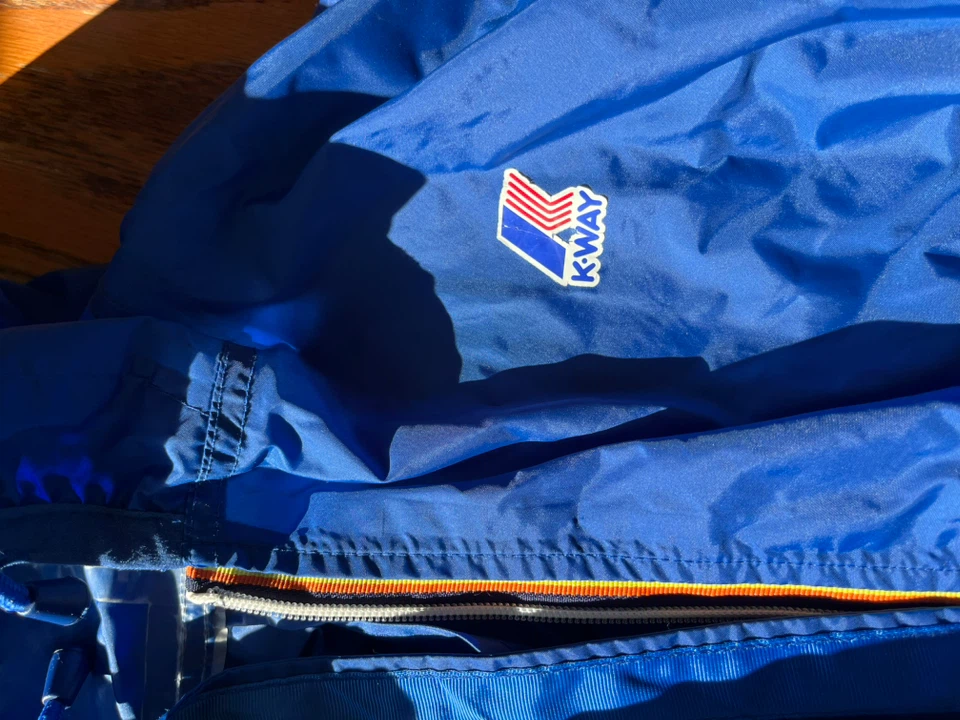 K-Way Blue Windbreaker Jacket - photo 2