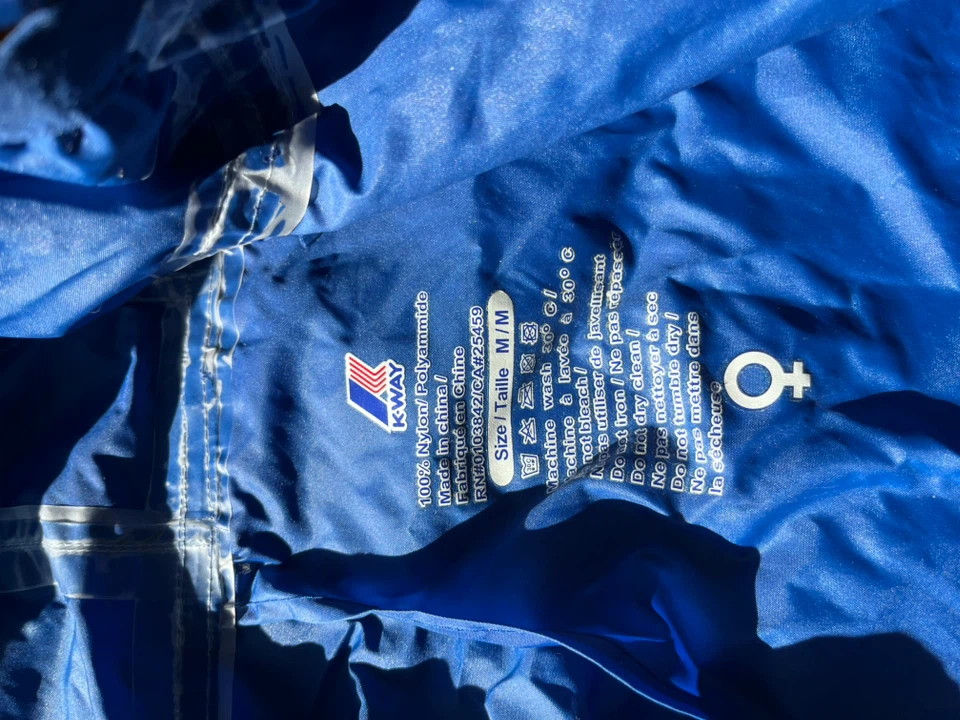 K-Way Blue Windbreaker Jacket - photo 4