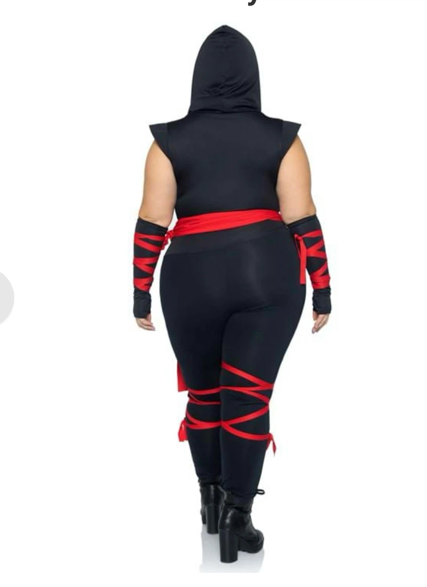 Leg Avenue Deadly Ninja Women’s Adult Costume Plus Size - photo 4