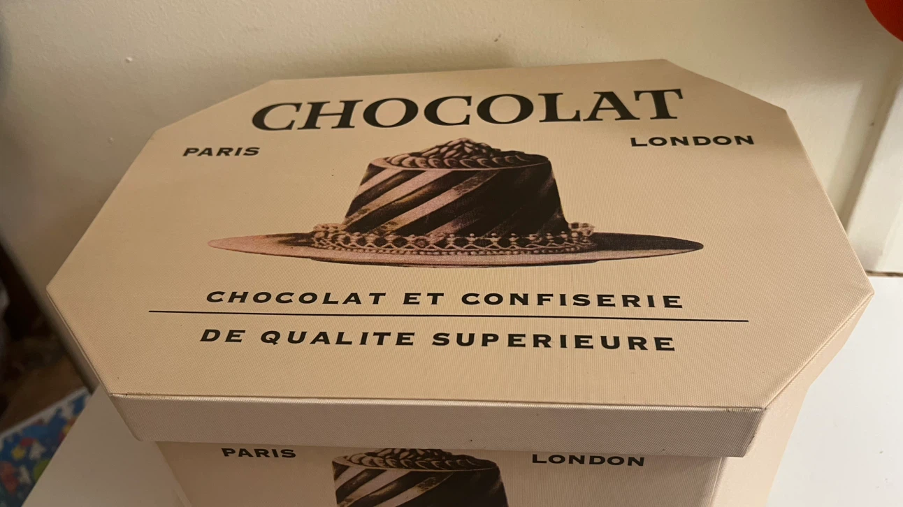 Decorative Paris London Chocolat Storage Box-13" x 9" x 6" - photo 2