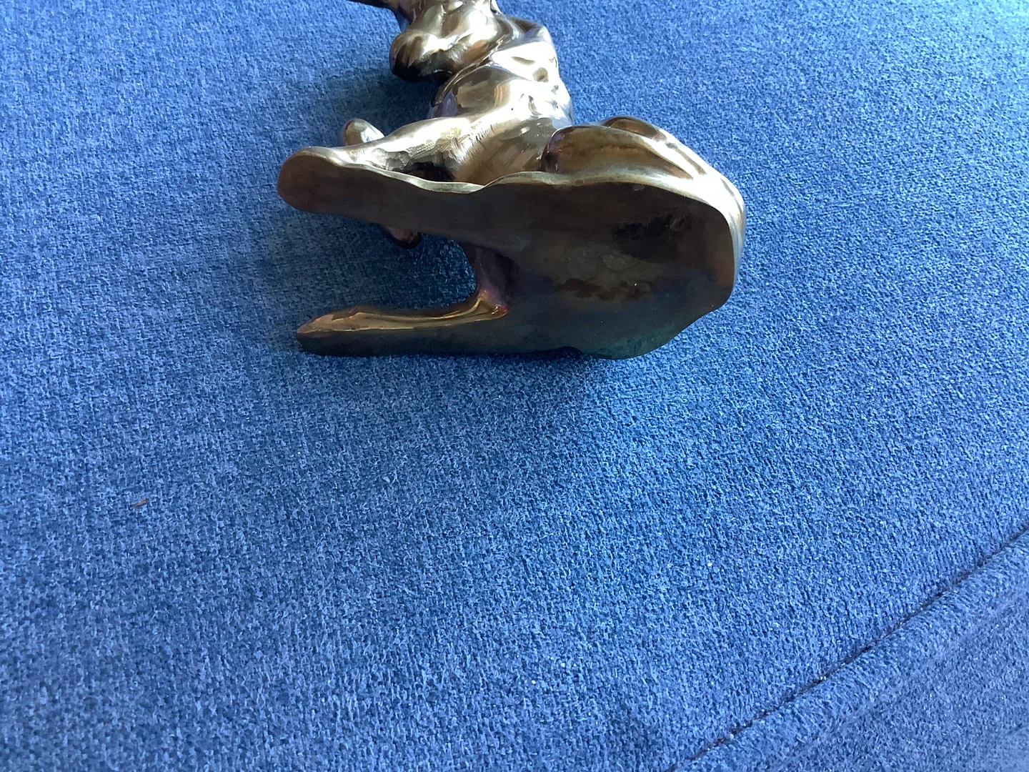 Vintage MCM Solid Brass Unicorn Figurine 🐞 - photo 5