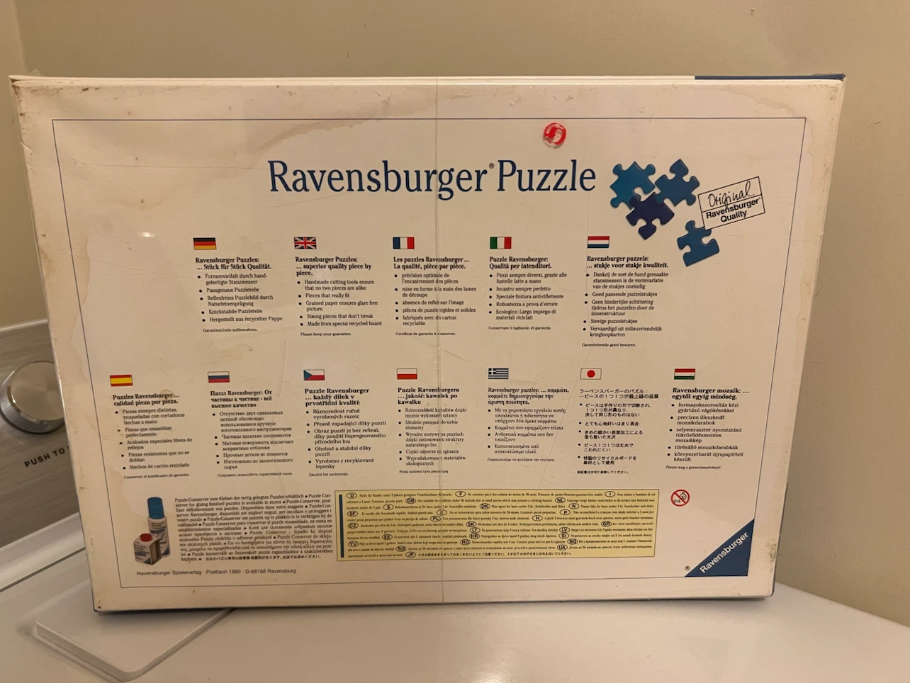 Ravensburger 1000-Piece Political World Map Puzzle - photo 4