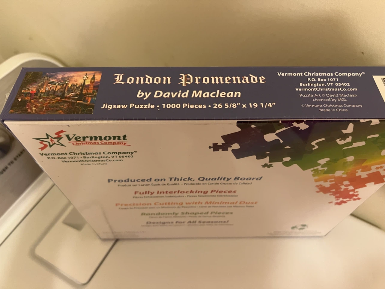Vermont Christmas Company 1000 Piece London Promenade Puzzle - photo 4