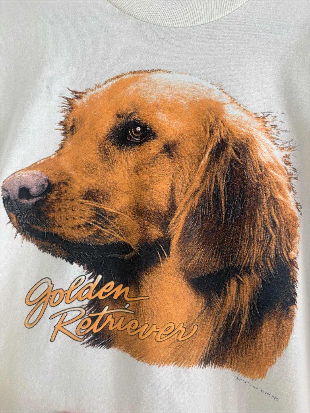 Vintage: Fruit of the Loom - Golden Retriever T-Shirt - photo 2