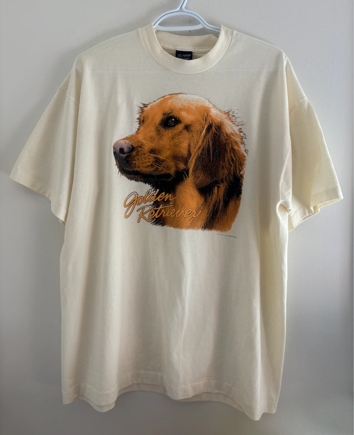 Vintage: Fruit of the Loom - Golden Retriever T-Shirt