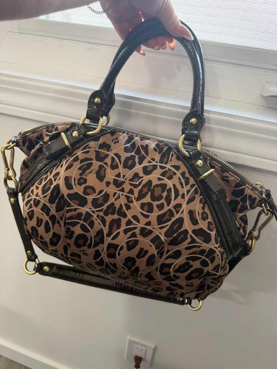 Coach Leopard Print Handbag - photo 3