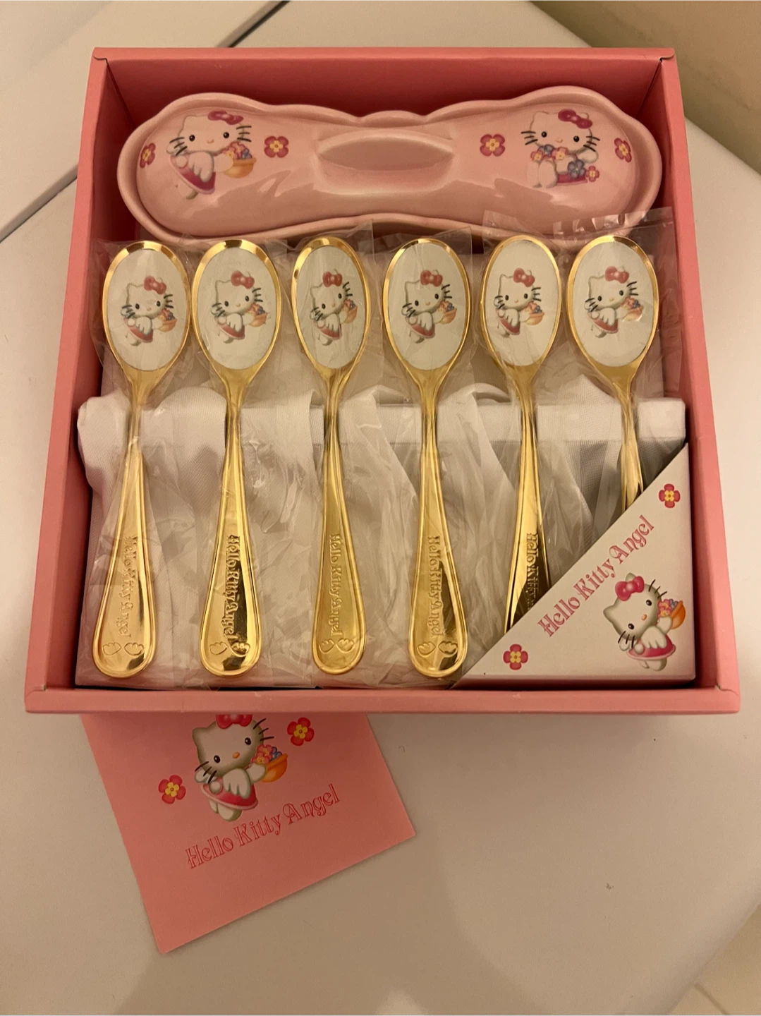 Hello Kitty Angel Spoon Set