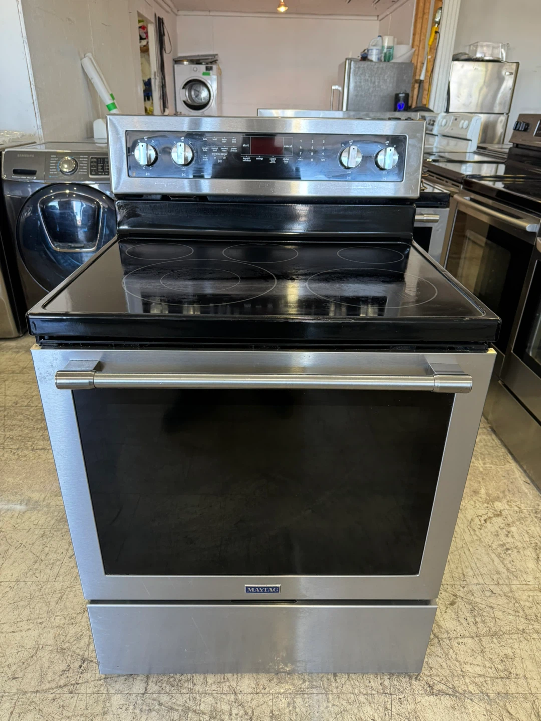 Maytag 30”Stainless Steel Electric Range