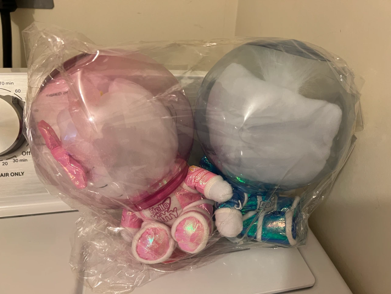 Hello Kitty and Dear Daniel 2000 Astronaut Plush Set - photo 4