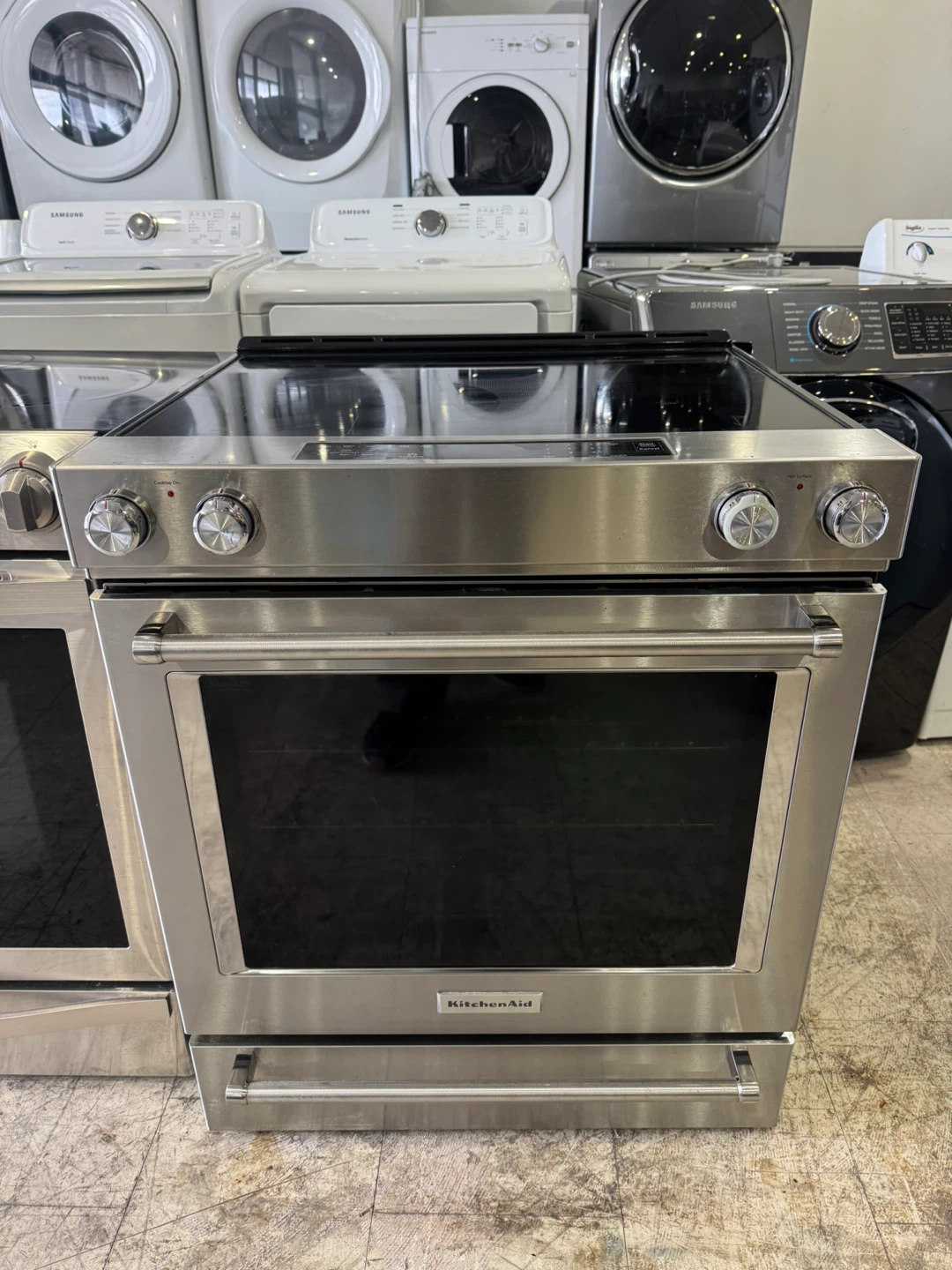 KitchenAid 30”Stainless Steel Electric Range