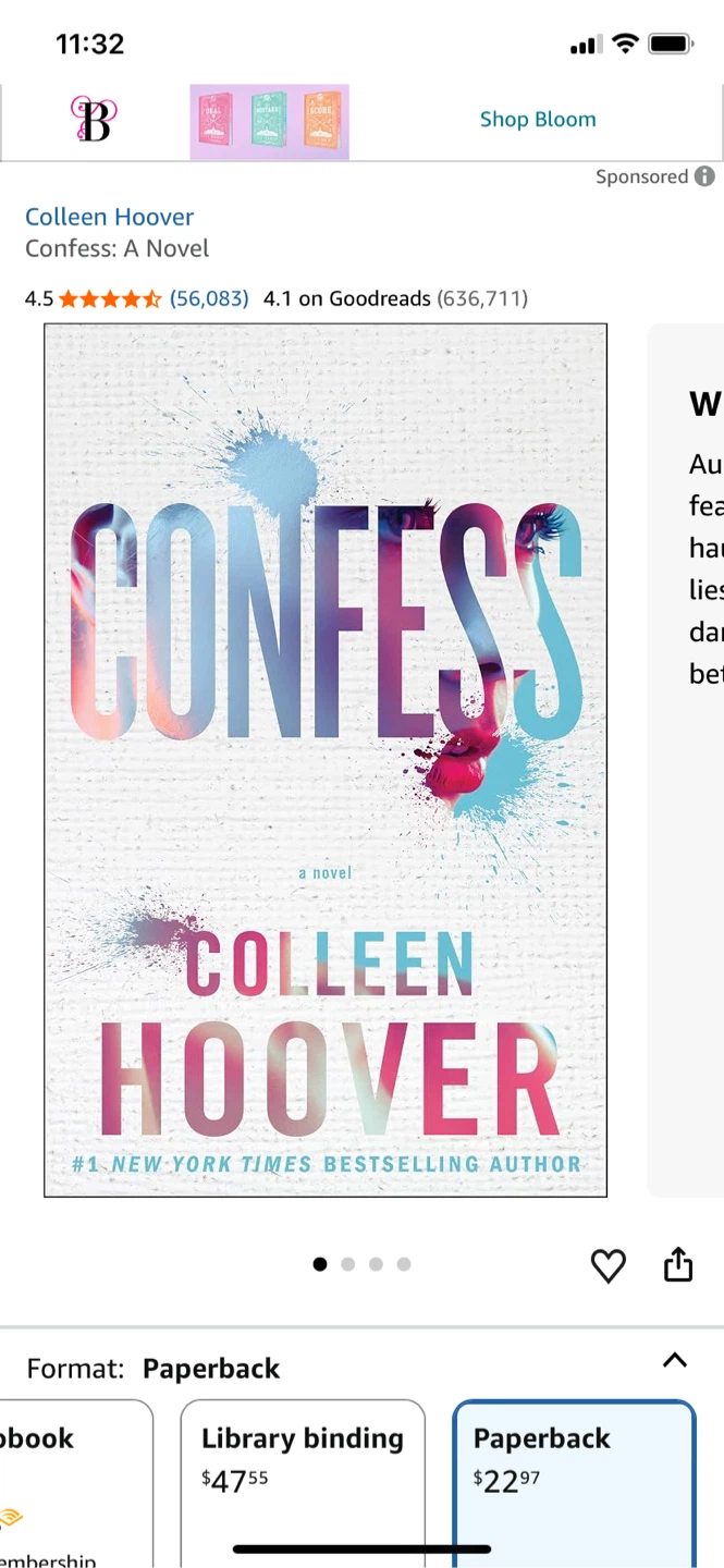 Colleen Hoover Novels - It Starts With Us and Confess - photo 2