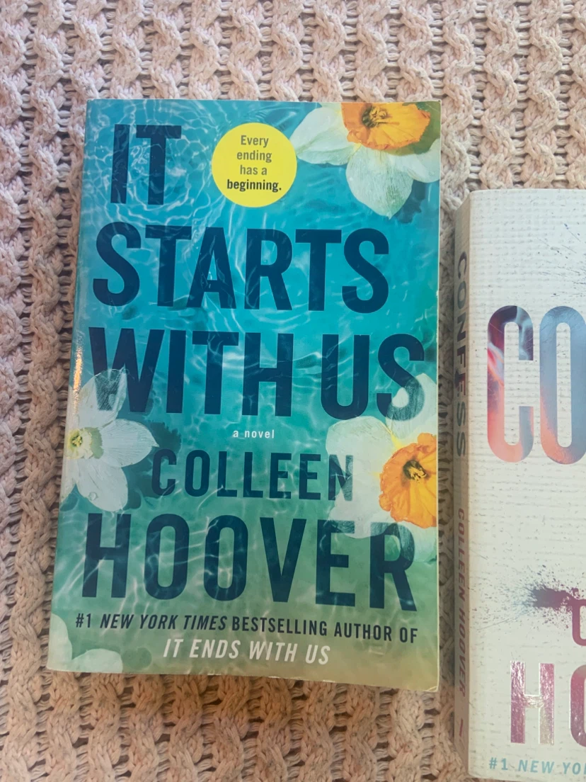 Colleen Hoover Novels - It Starts With Us and Confess - photo 4
