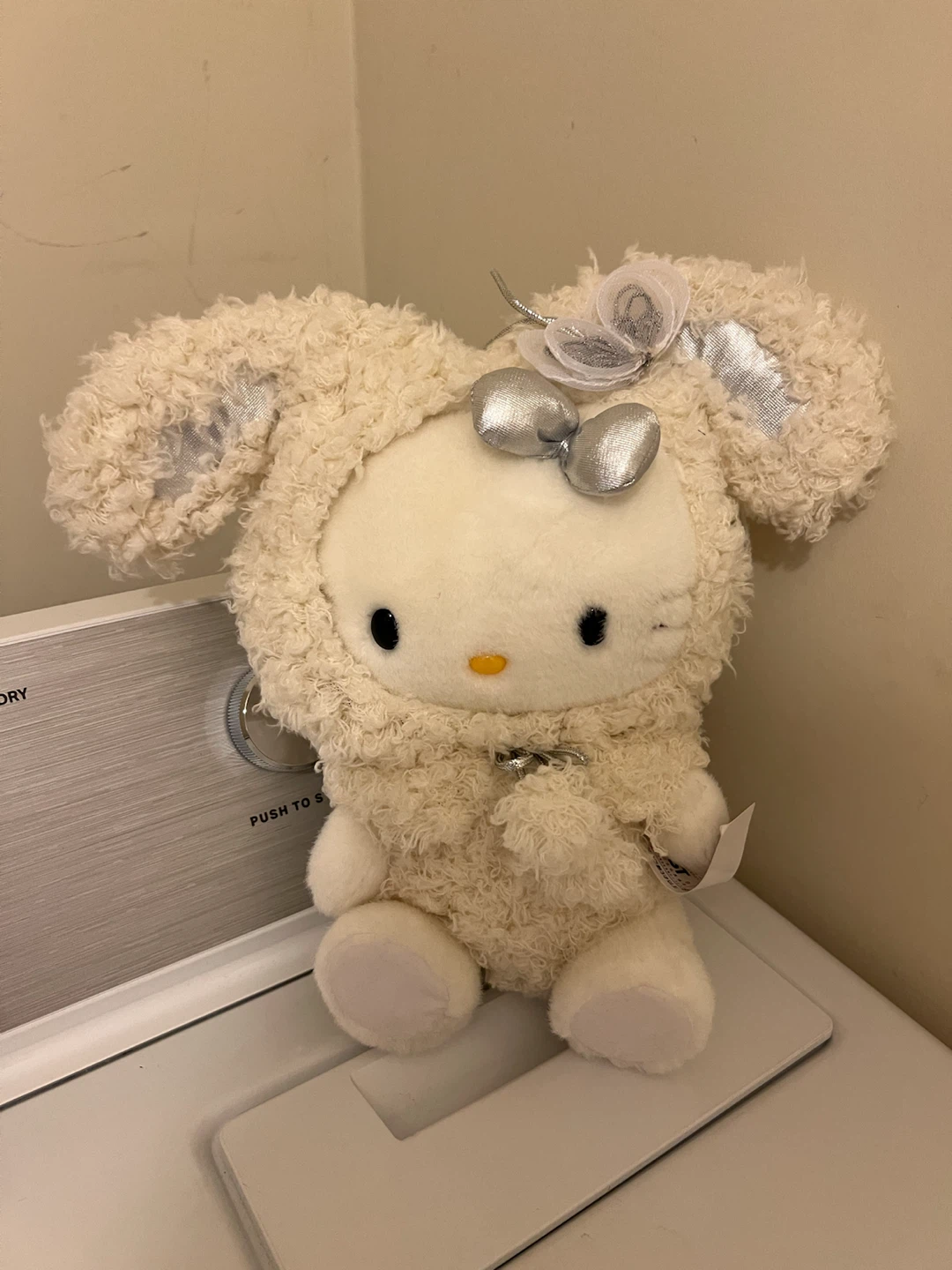 Sanrio Hello Kitty Plush with Bunny Hood