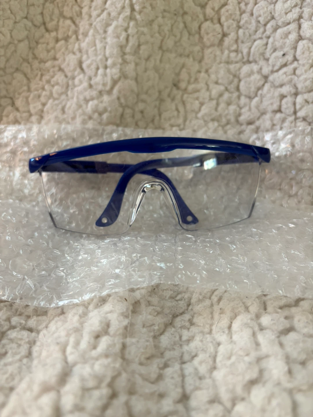 Blue Safety Glasses