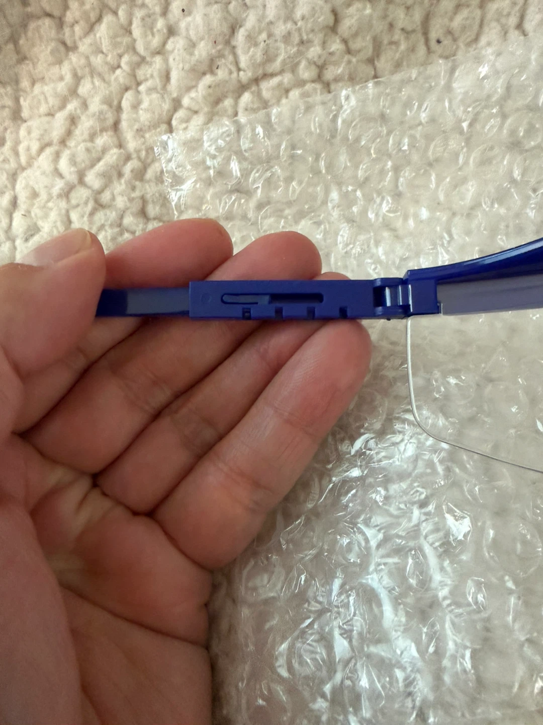 Blue Safety Glasses - photo 3