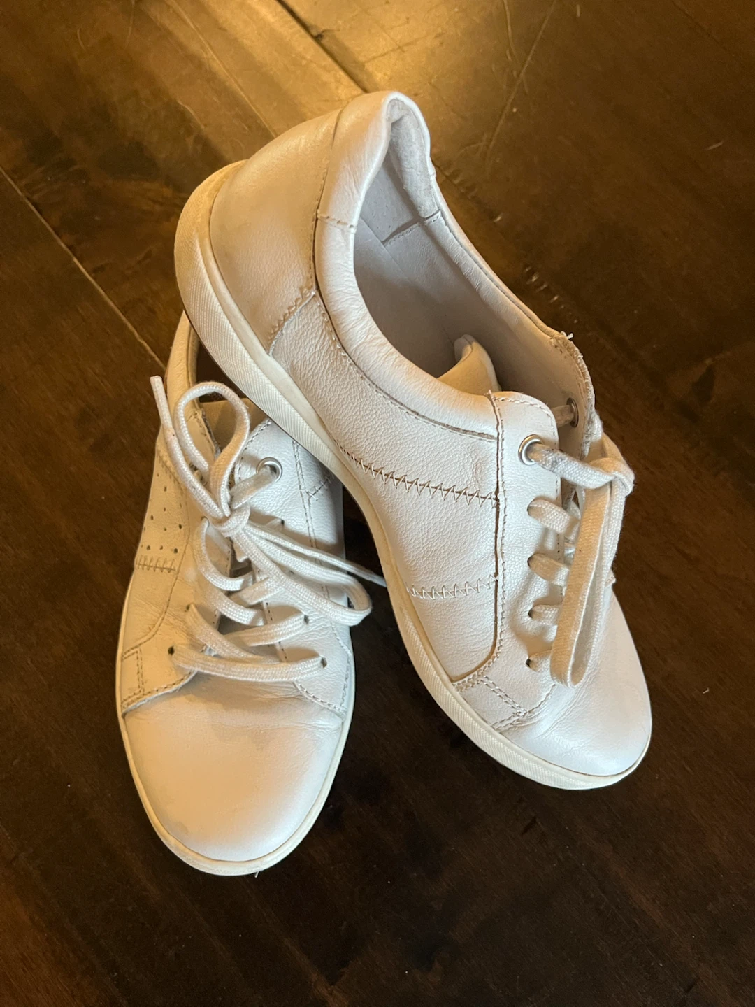 Josef Seibel White Leather Sneakers - photo 2