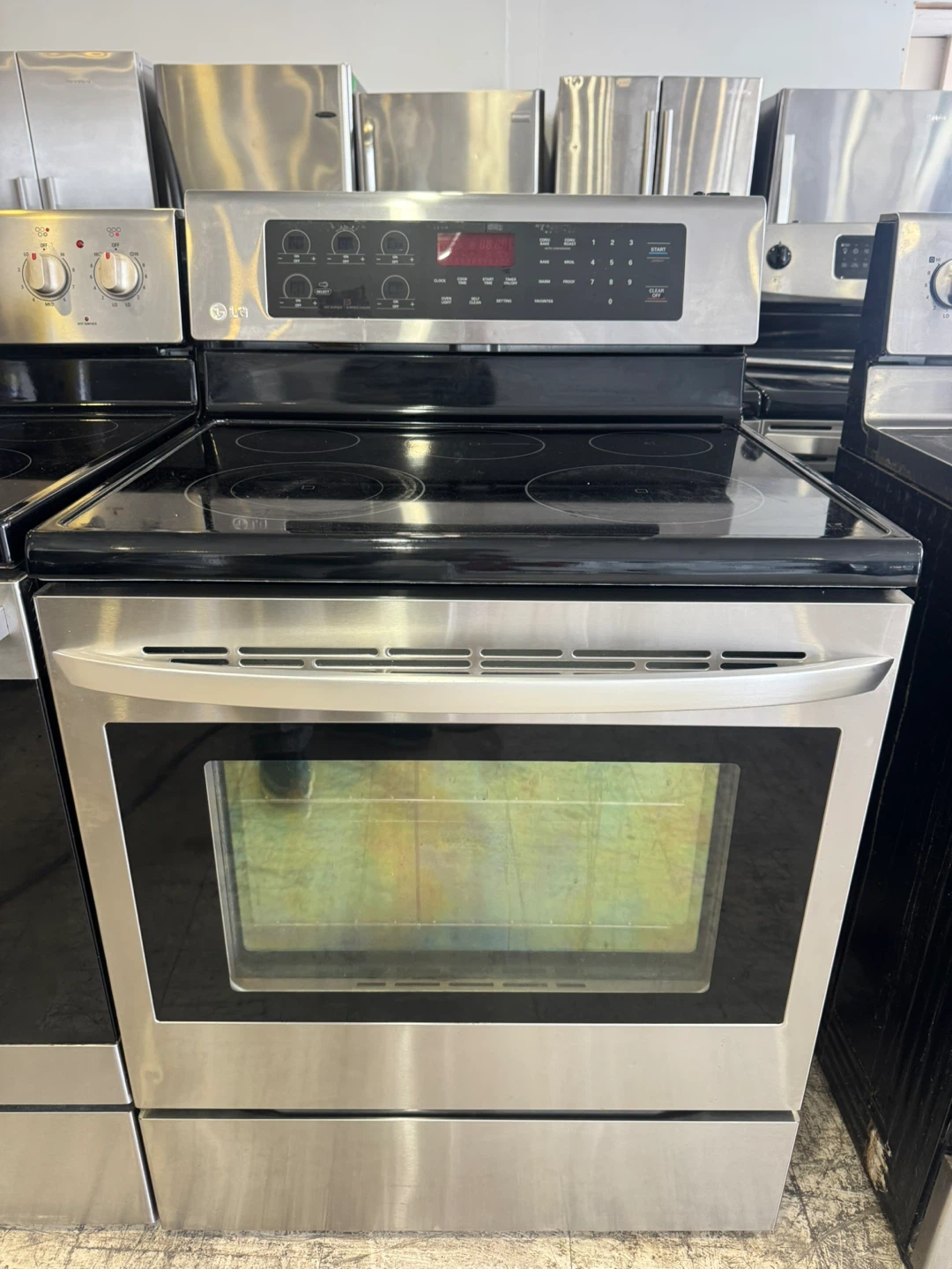 LG 30” Stainless Steel Electric Stove