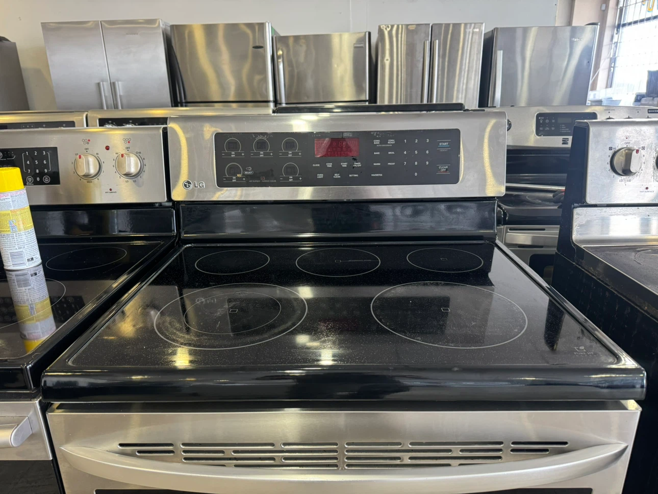 LG 30” Stainless Steel Electric Stove - photo 2