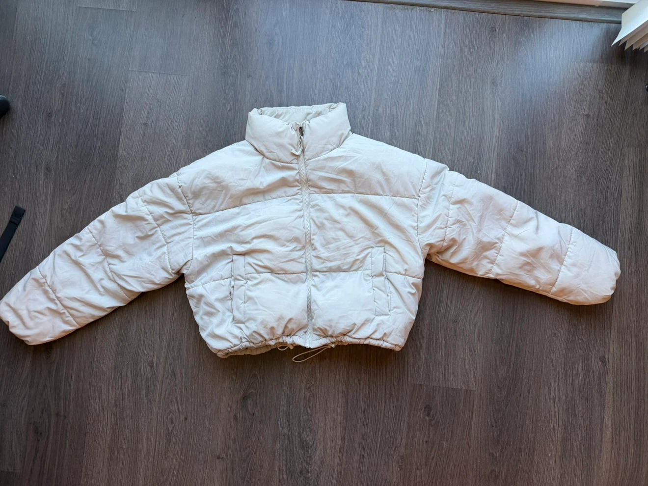 H&M Divided Off-White Puffer Jacket