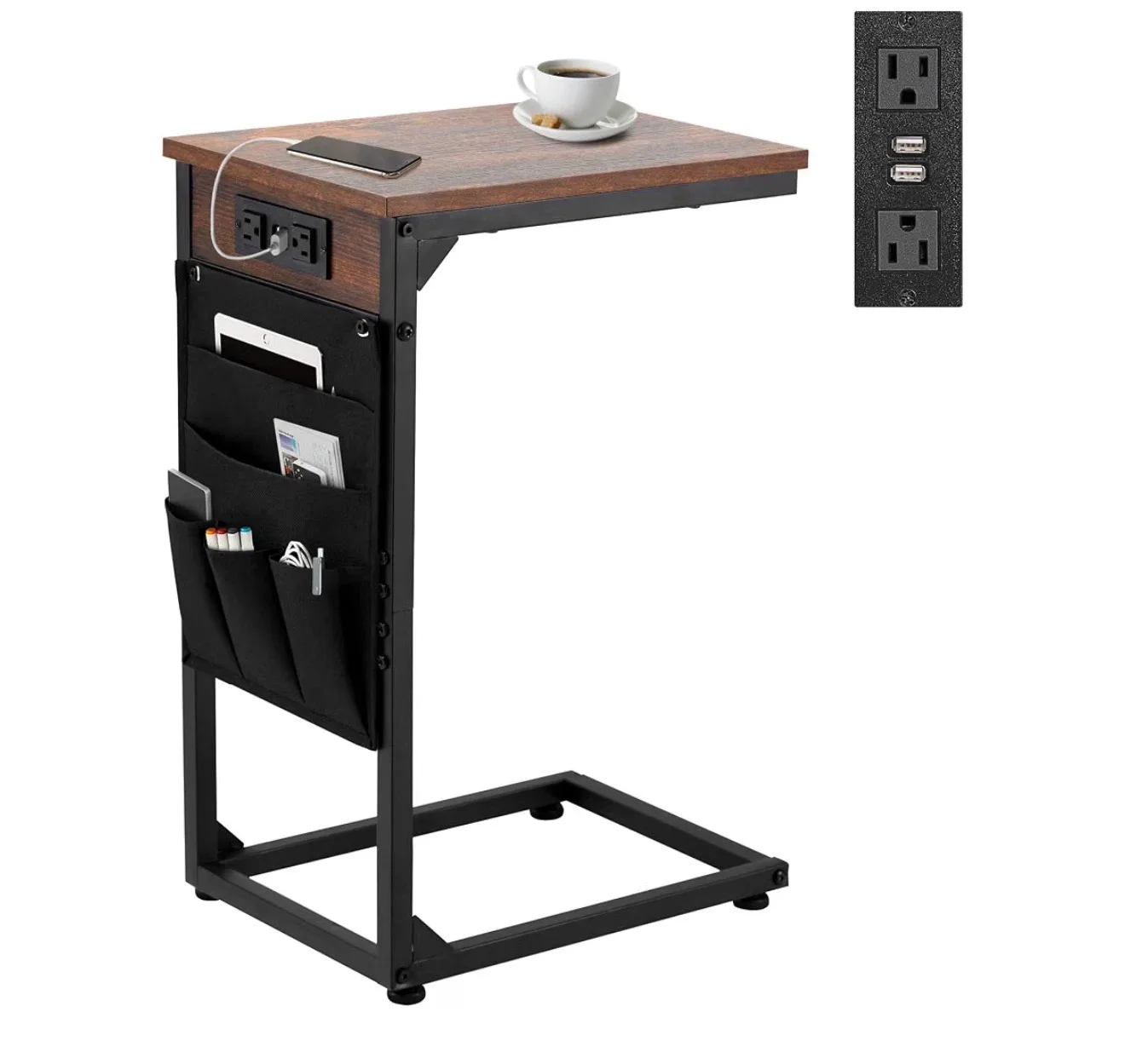 Multi-Functional Sofa Storage Table