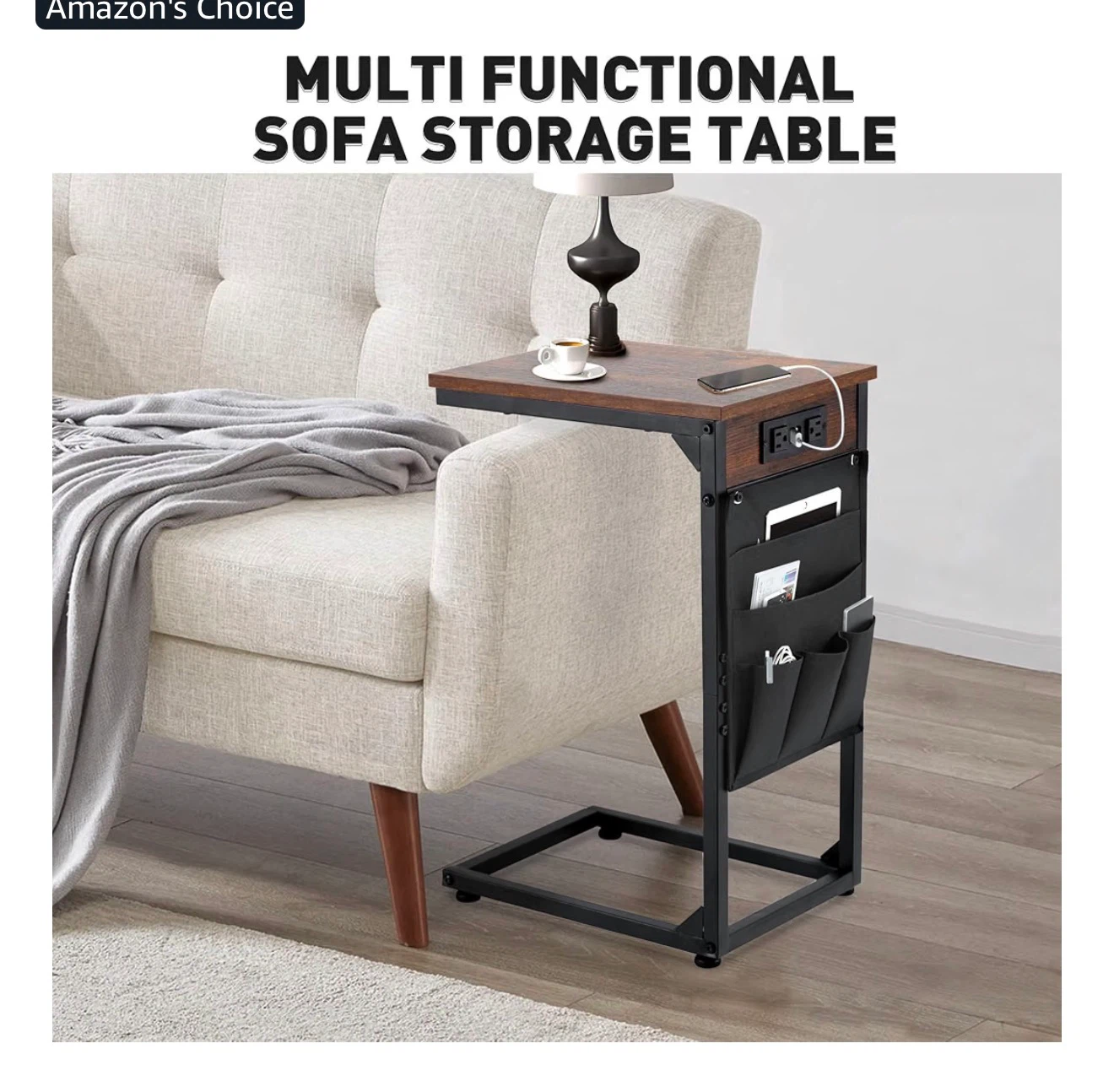Multi-Functional Sofa Storage Table - photo 5