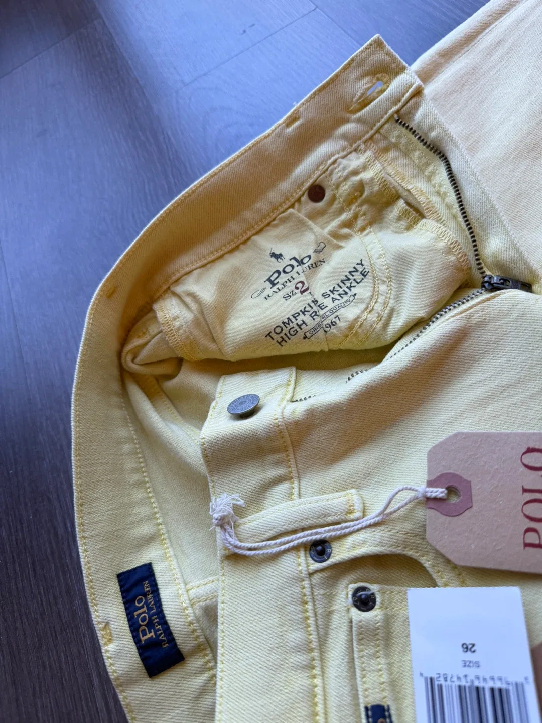 Polo Ralph Lauren Tompkins Skinny High-Rise Ankle Jeans - photo 3