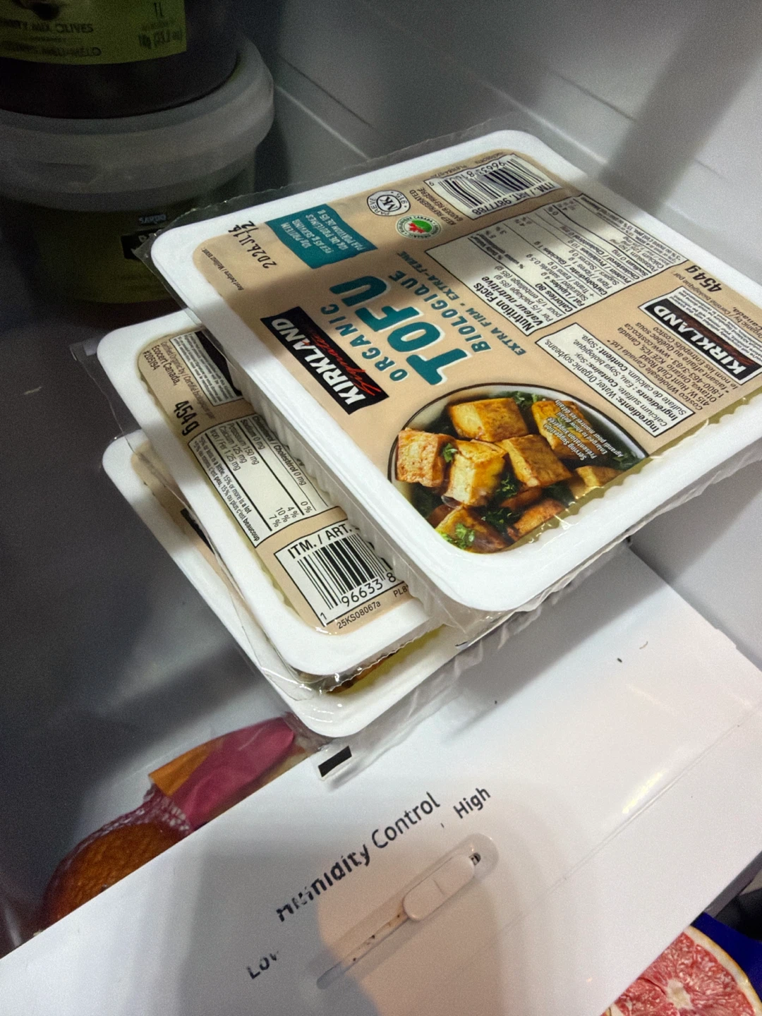 3 packs Kirkland Signature Organic Extra Firm Tofu