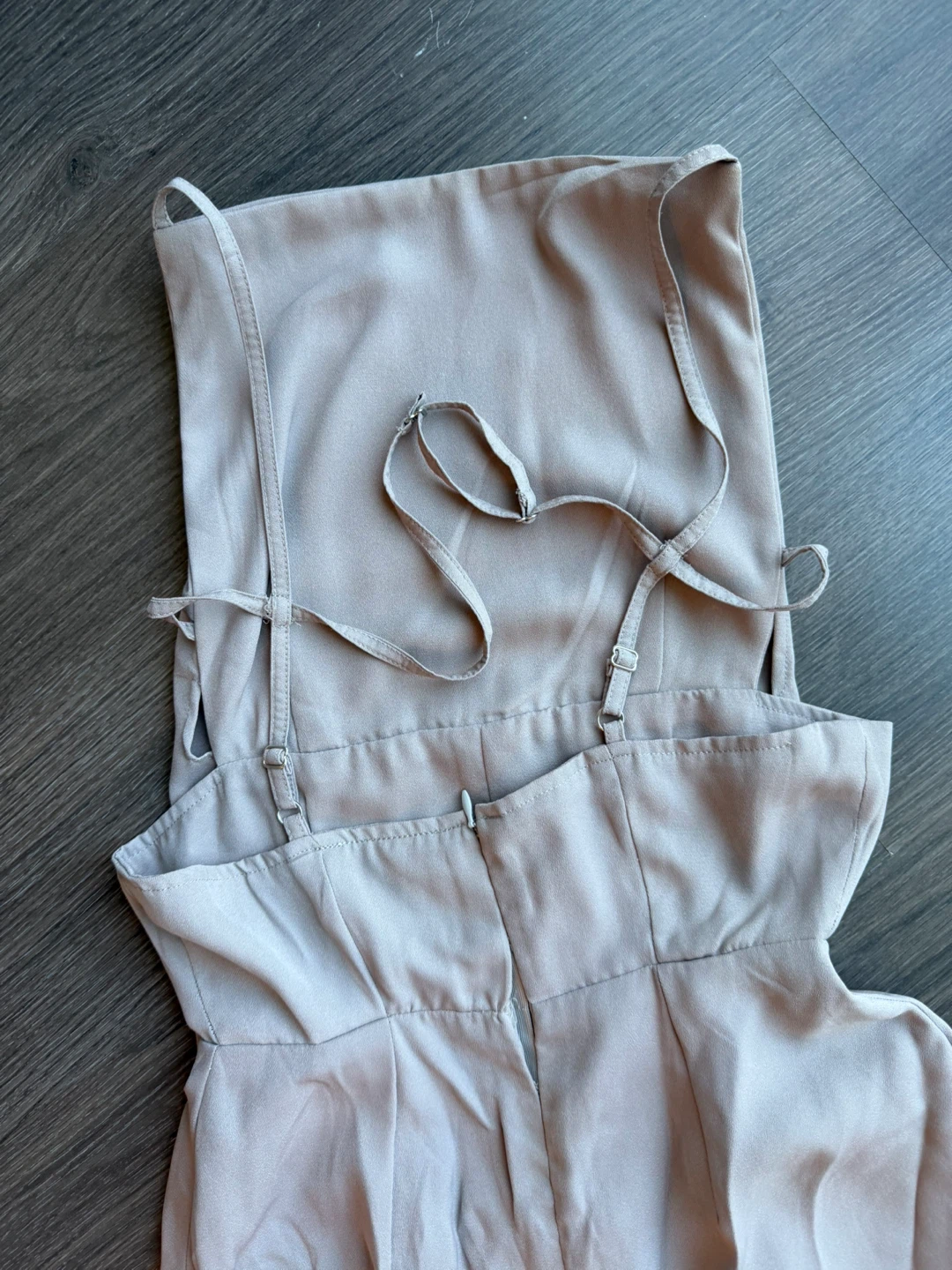 Beige Midi Dress - photo 3