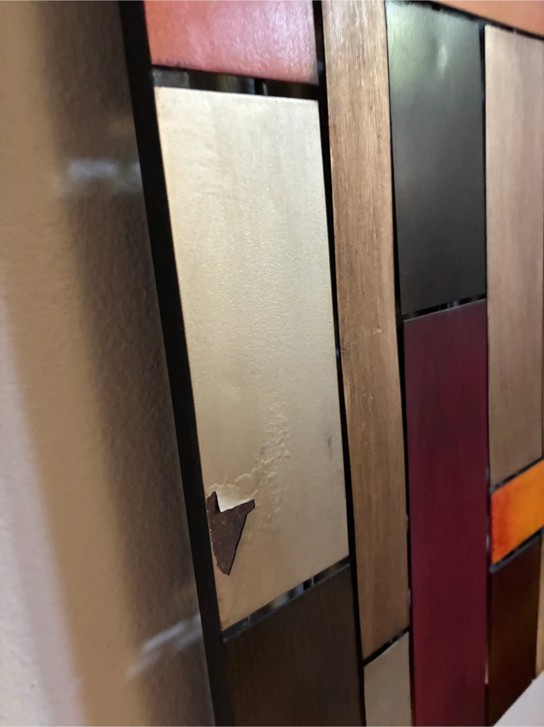 Modern Abstract Mosaic Wall Mirror