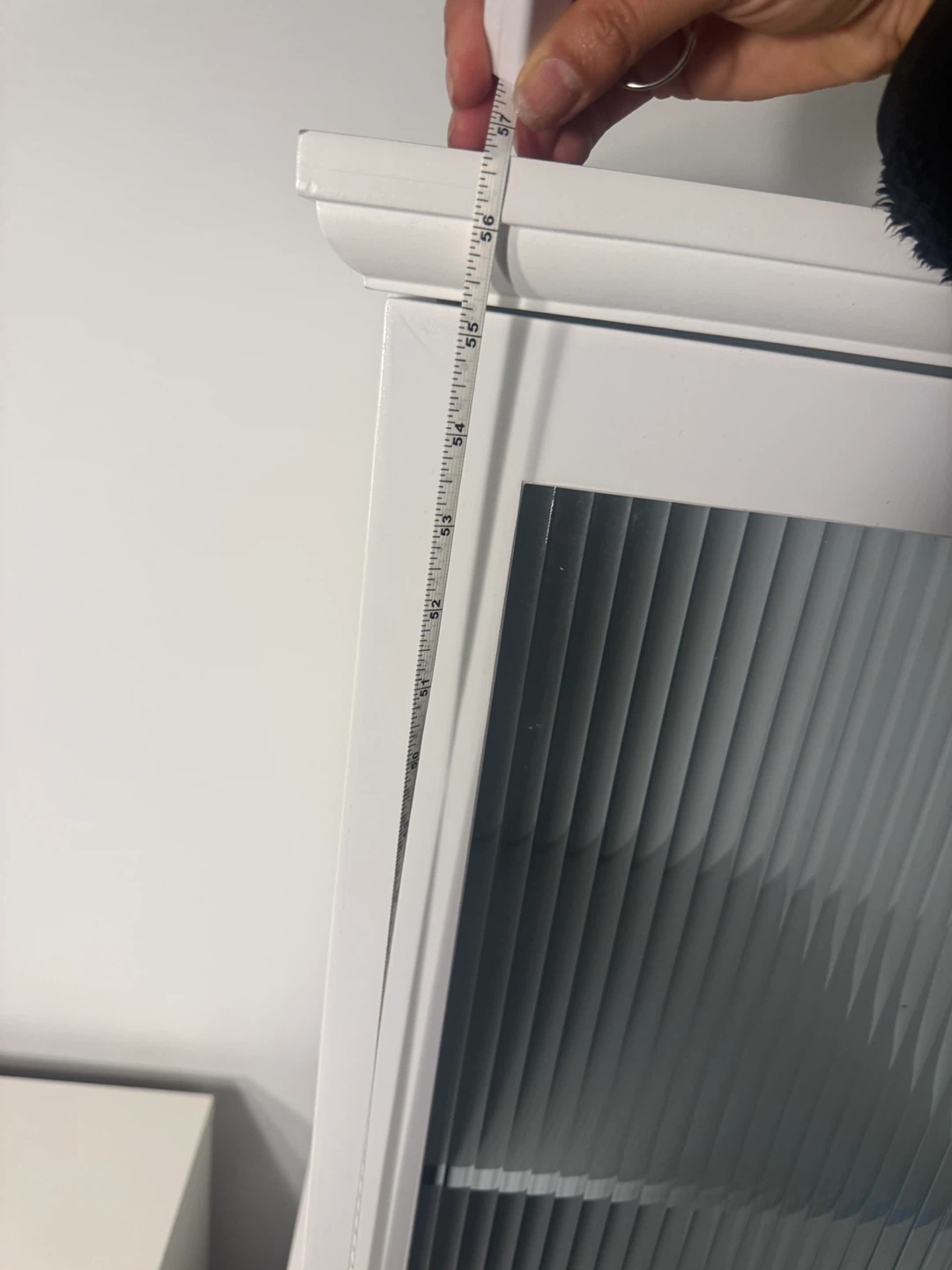White tall storage cabinet - photo 4