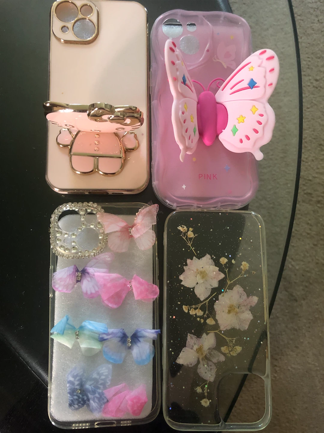 Set of 4 Decorative Phone Cases - photo 2