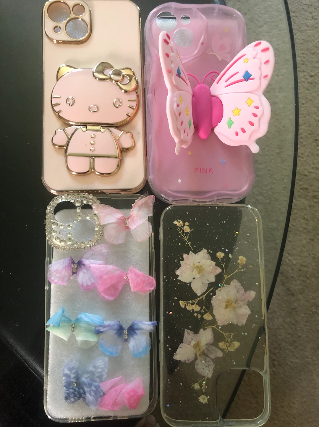 Set of 4 Decorative Phone Cases - photo 3