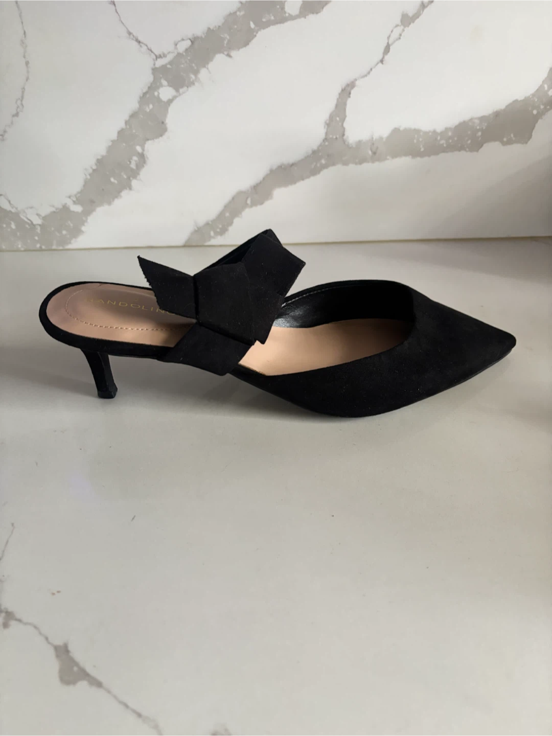 Bandolino Black Pointed Toe Heels