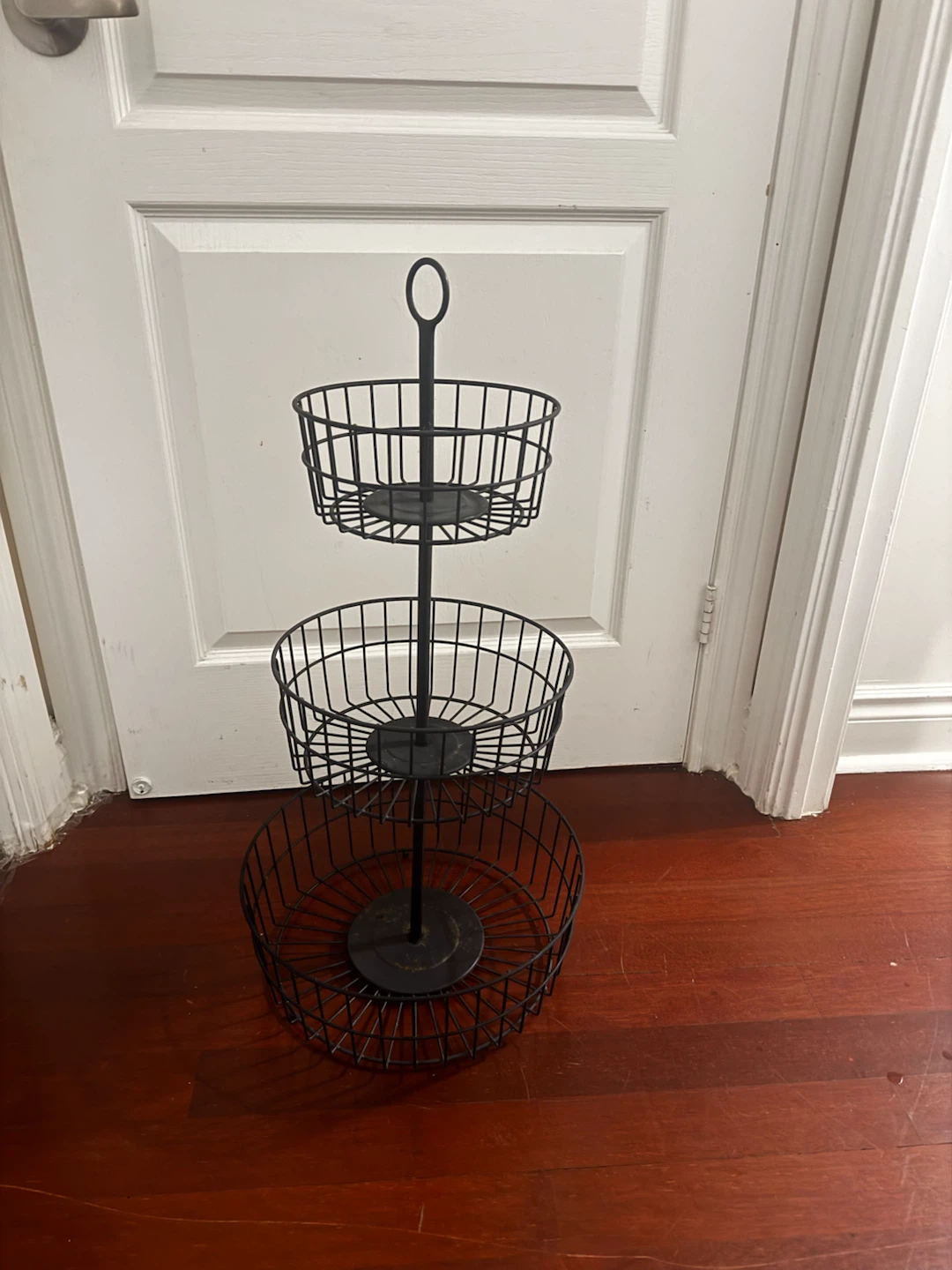 3-Tier Metal Storage Basket Stand