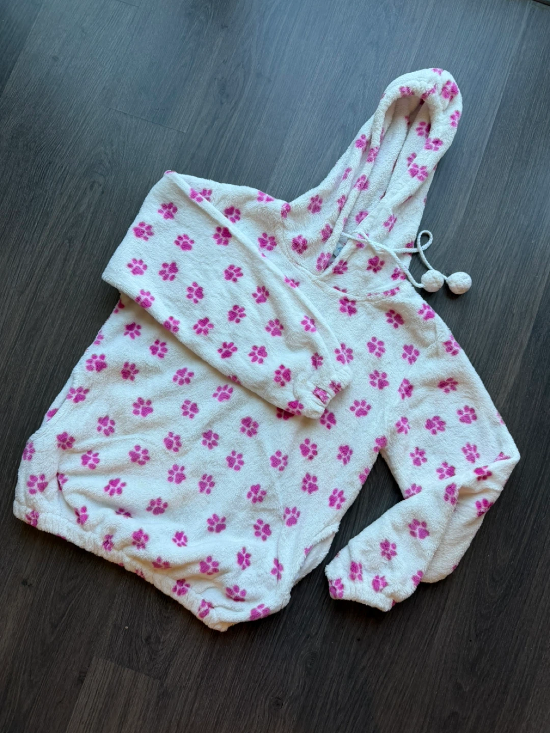 Plush Paw Print Lounge Set - photo 2