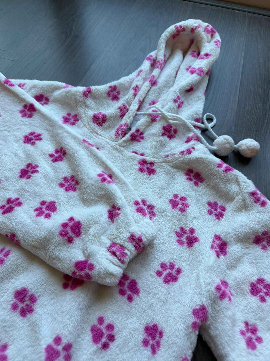 Plush Paw Print Lounge Set - photo 4