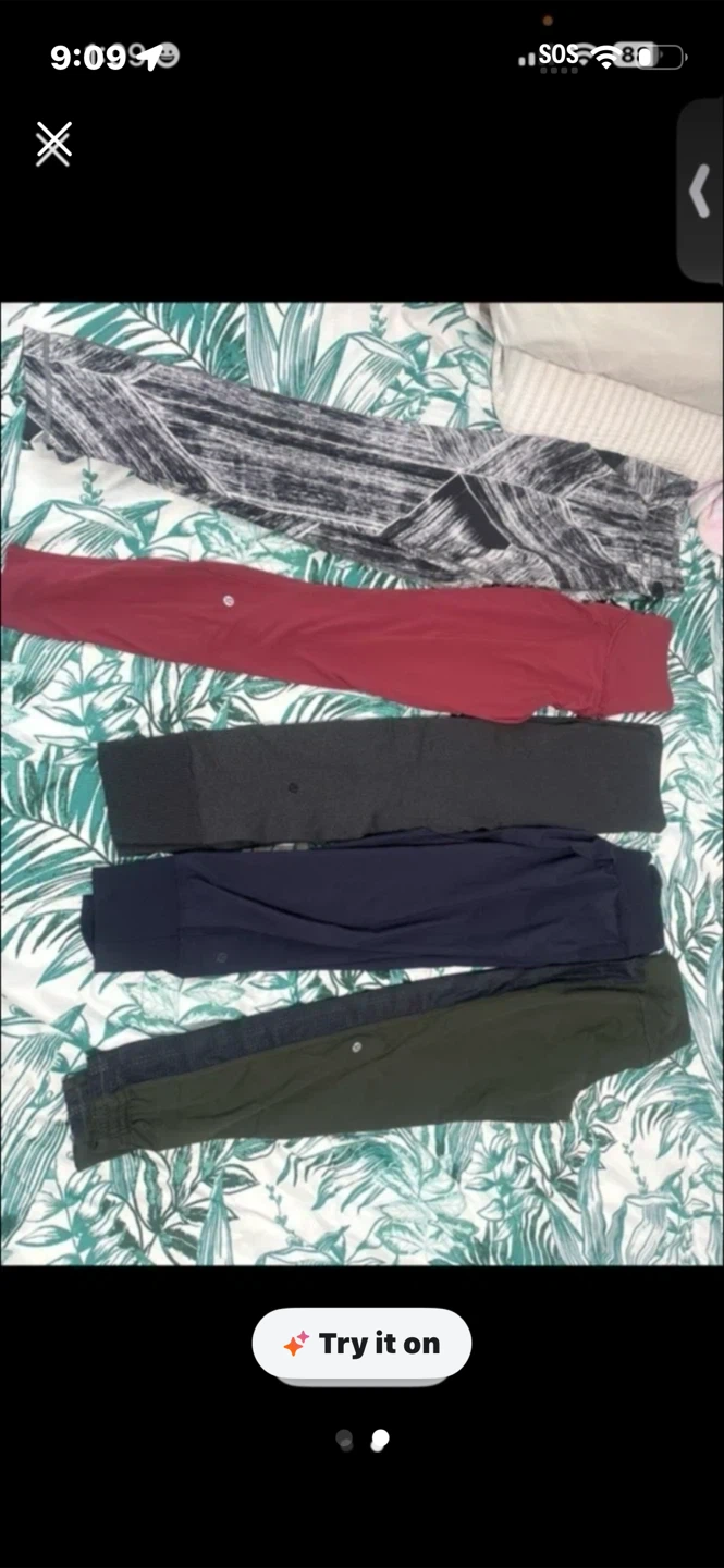 Set of 5 Lululemon leggings - photo 2