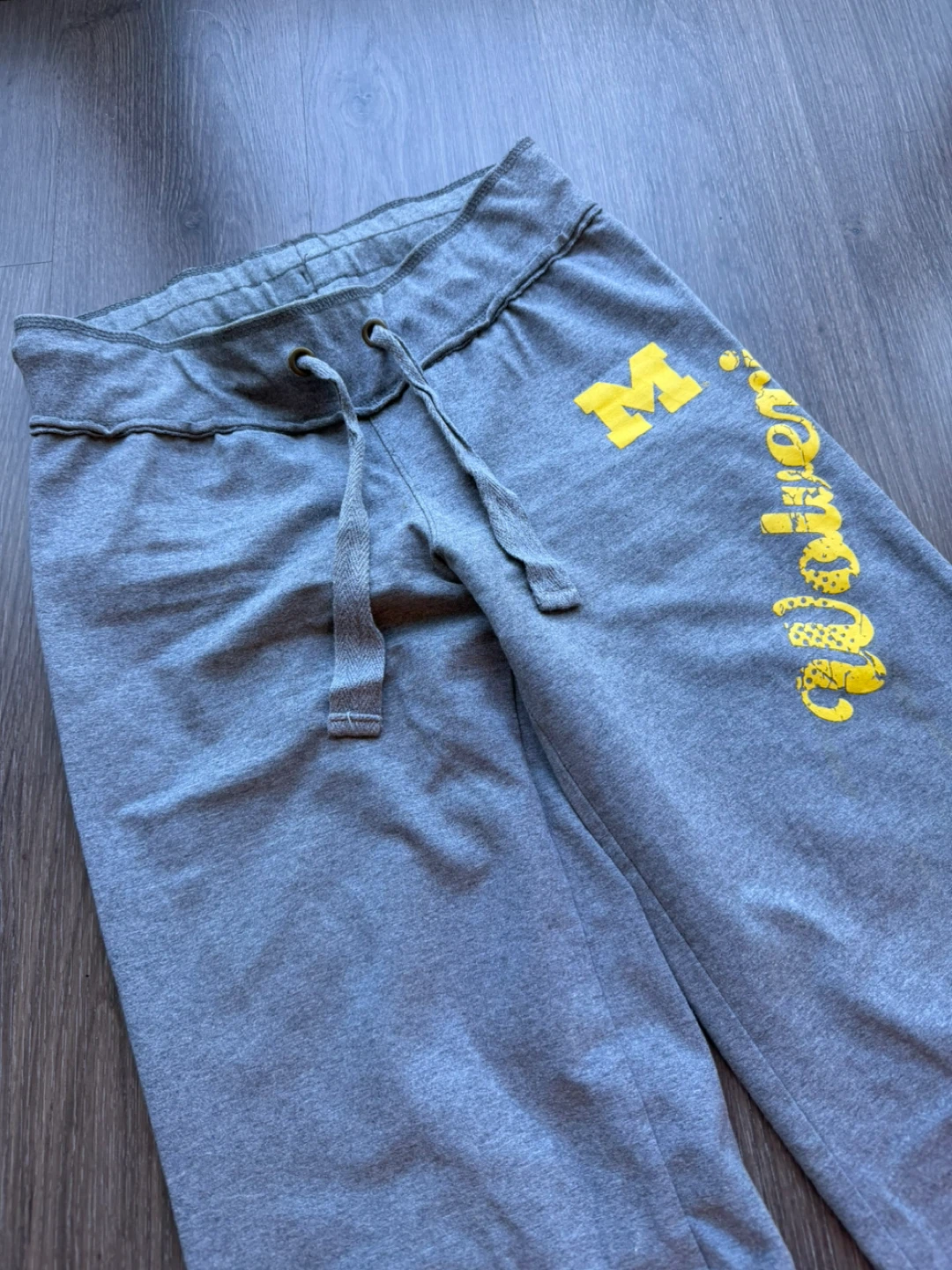 Michigan Wolverines Grey Sweatpants - photo 2