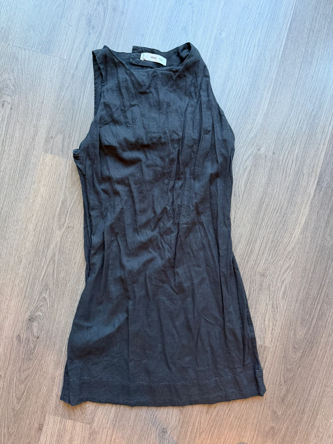 MNG Black Sleeveless Dress