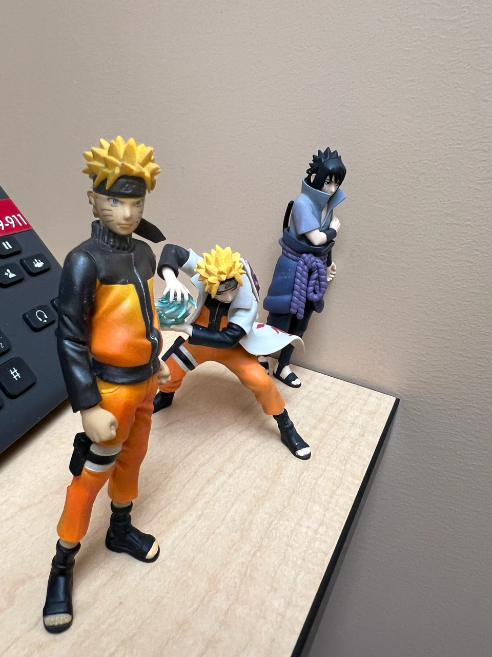 Naruto and Sasuke Anime Figures - photo 2