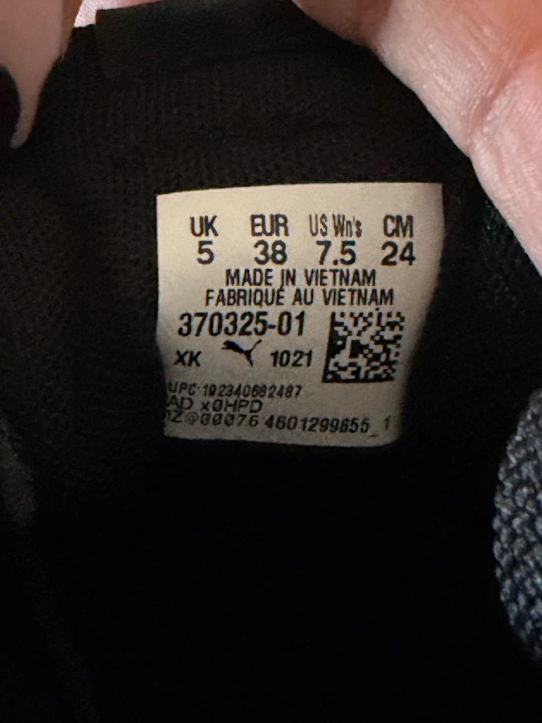 Puma Women's Sneakers Black Size 7.5 - photo 5